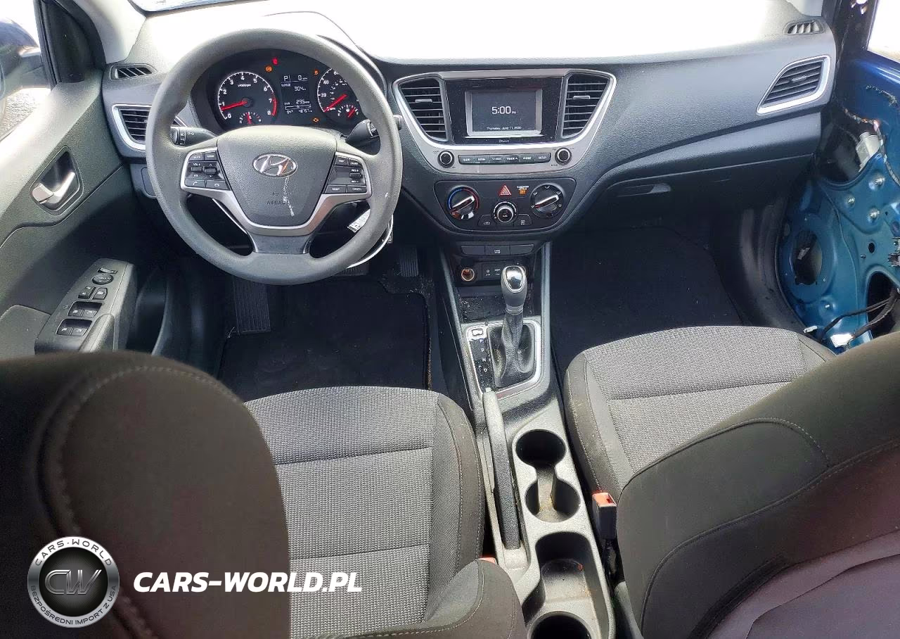 2018 Hyundai Accent Se VIN:3KPC24A32JE025546 - 8