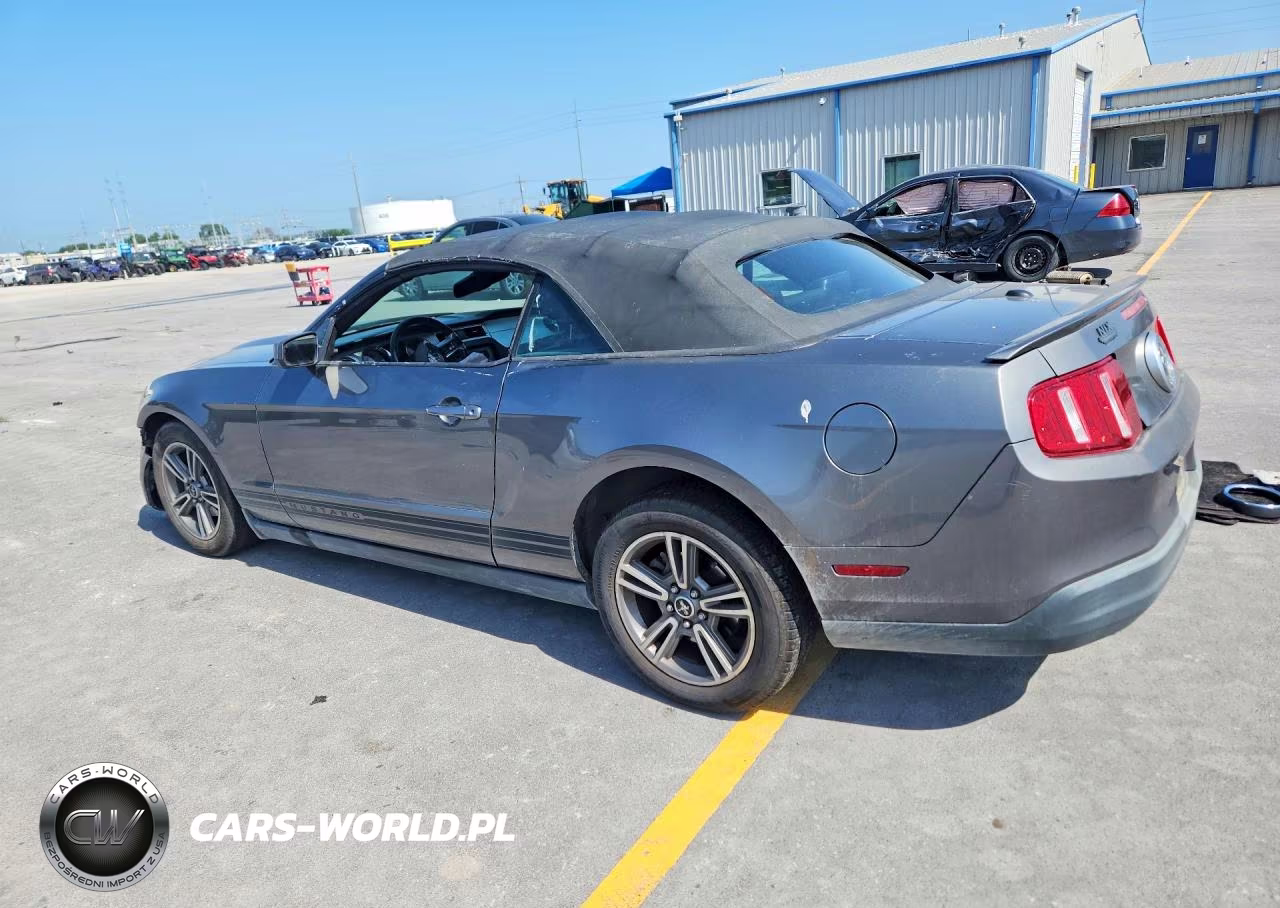 2010 Ford Mustang VIN:1ZVBP8EN0A5121796 - 2