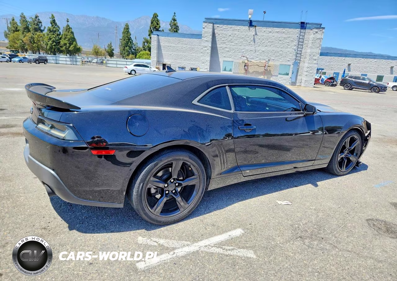 2015 Chevrolet Camaro Ls VIN:2G1FB1E33F9209866 - 3