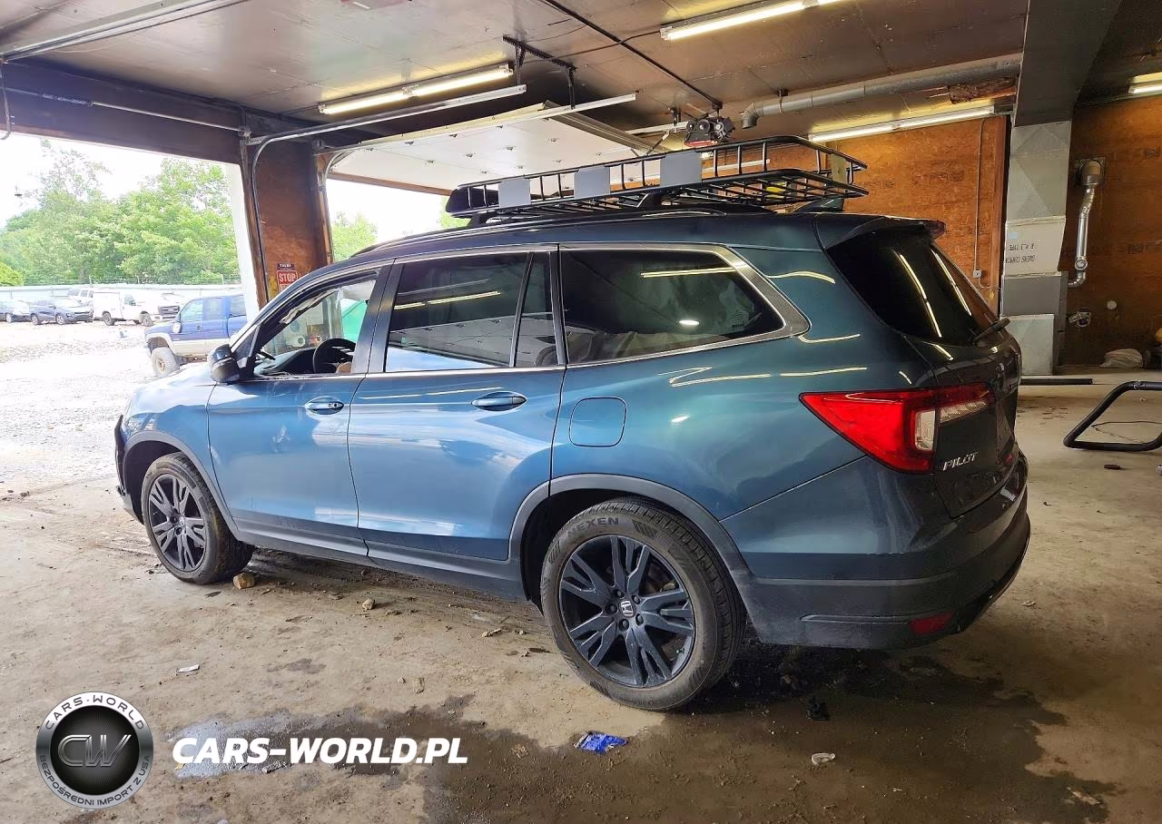 2021 Honda Pilot Se VIN:5FNYF5H20MB001466 - 2