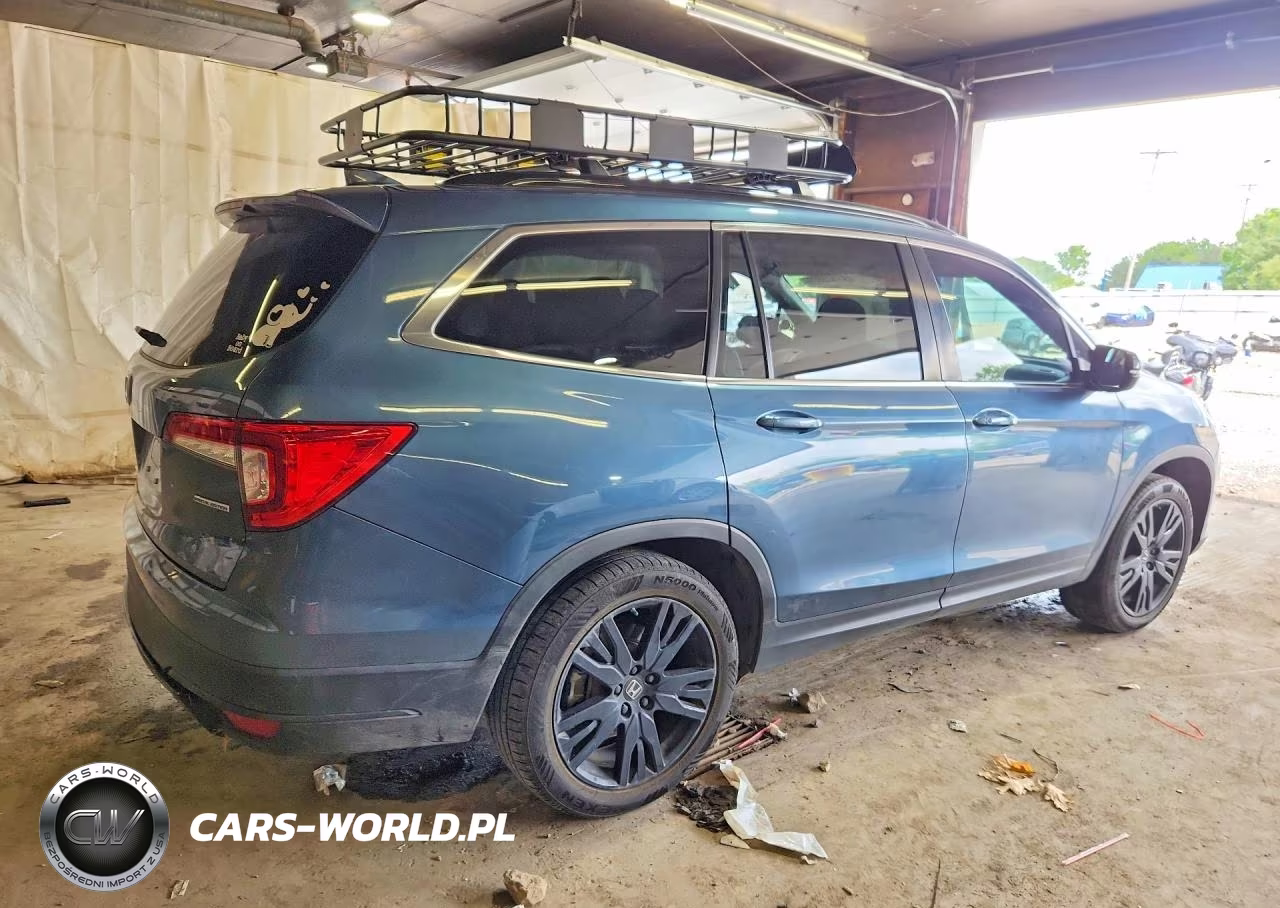 2021 Honda Pilot Se VIN:5FNYF5H20MB001466 - 3