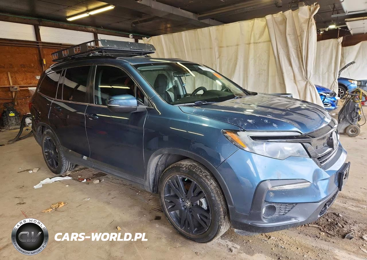 2021 Honda Pilot Se VIN:5FNYF5H20MB001466 - 4