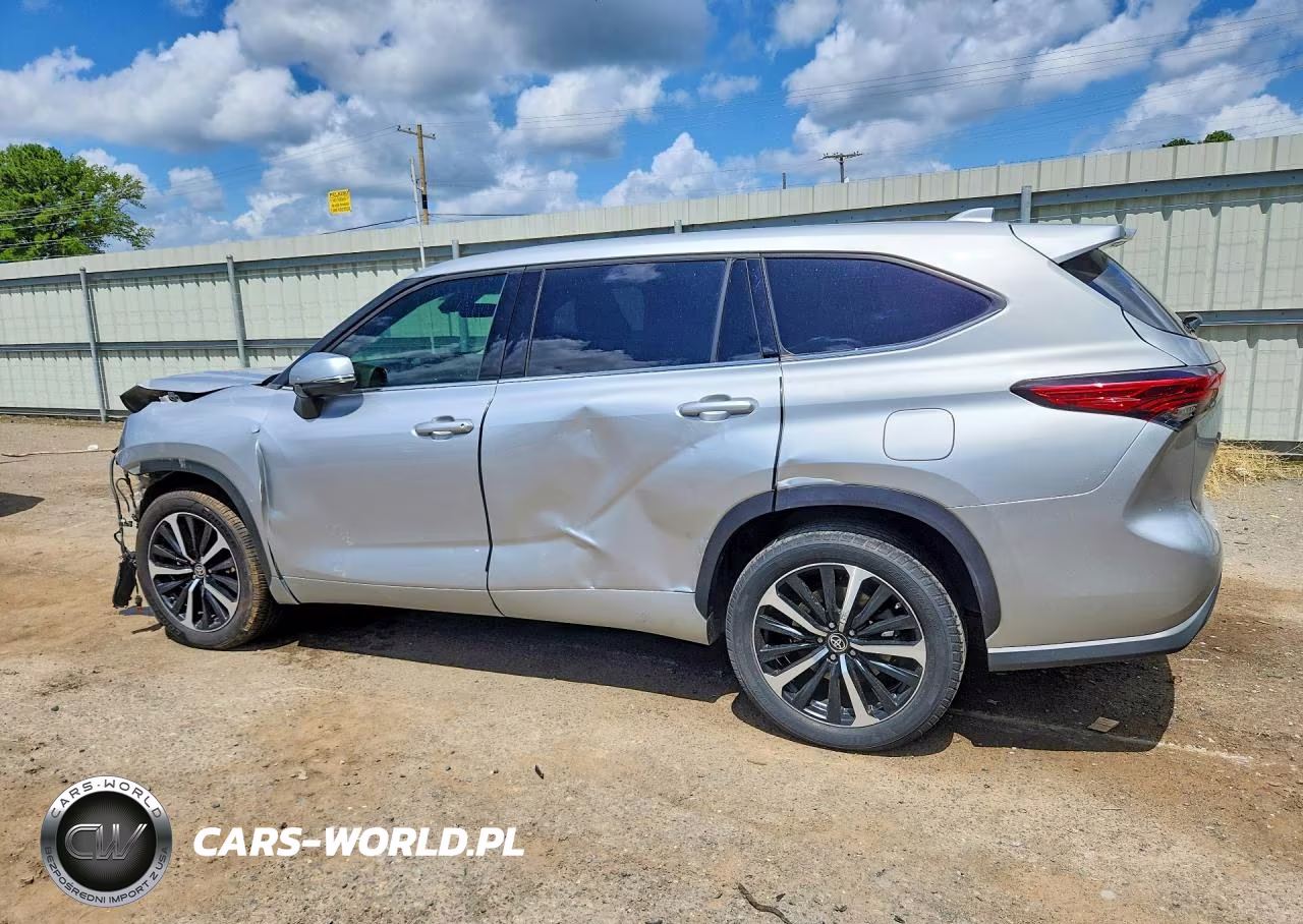 2021 Toyota Highlander Le VIN:5TDZZRAH9MS078947 - 2