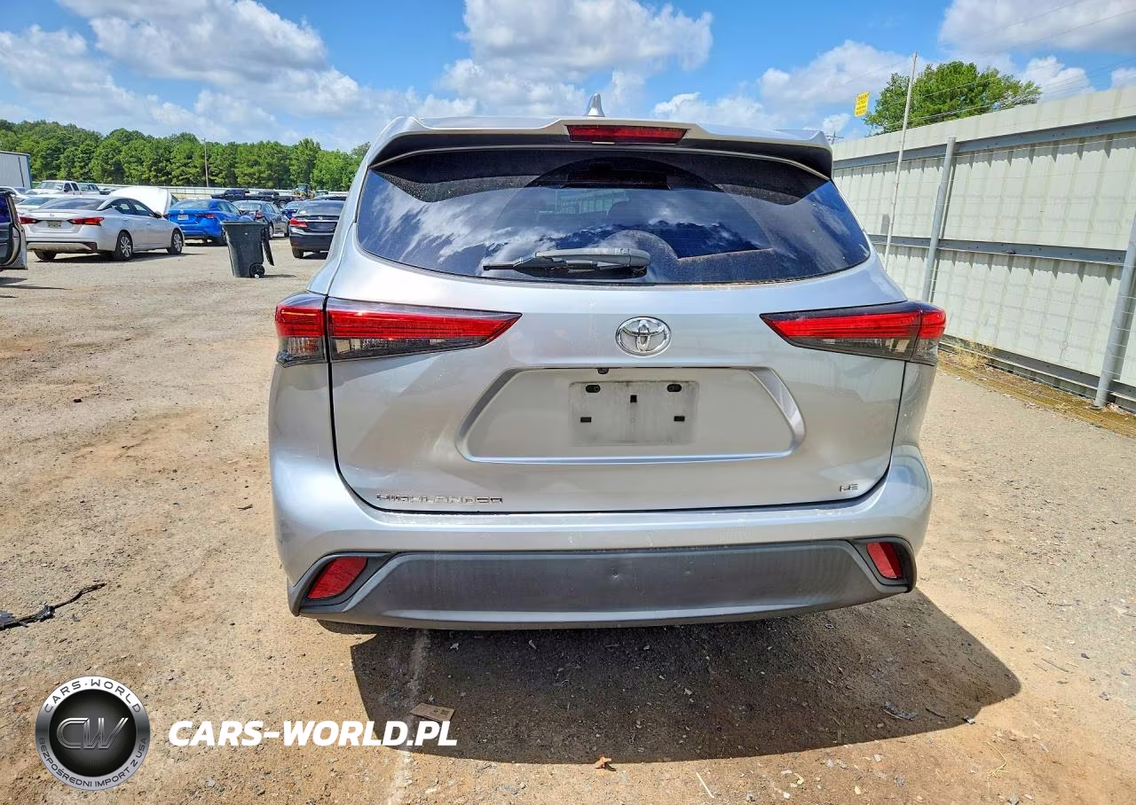 2021 Toyota Highlander Le VIN:5TDZZRAH9MS078947 - 6
