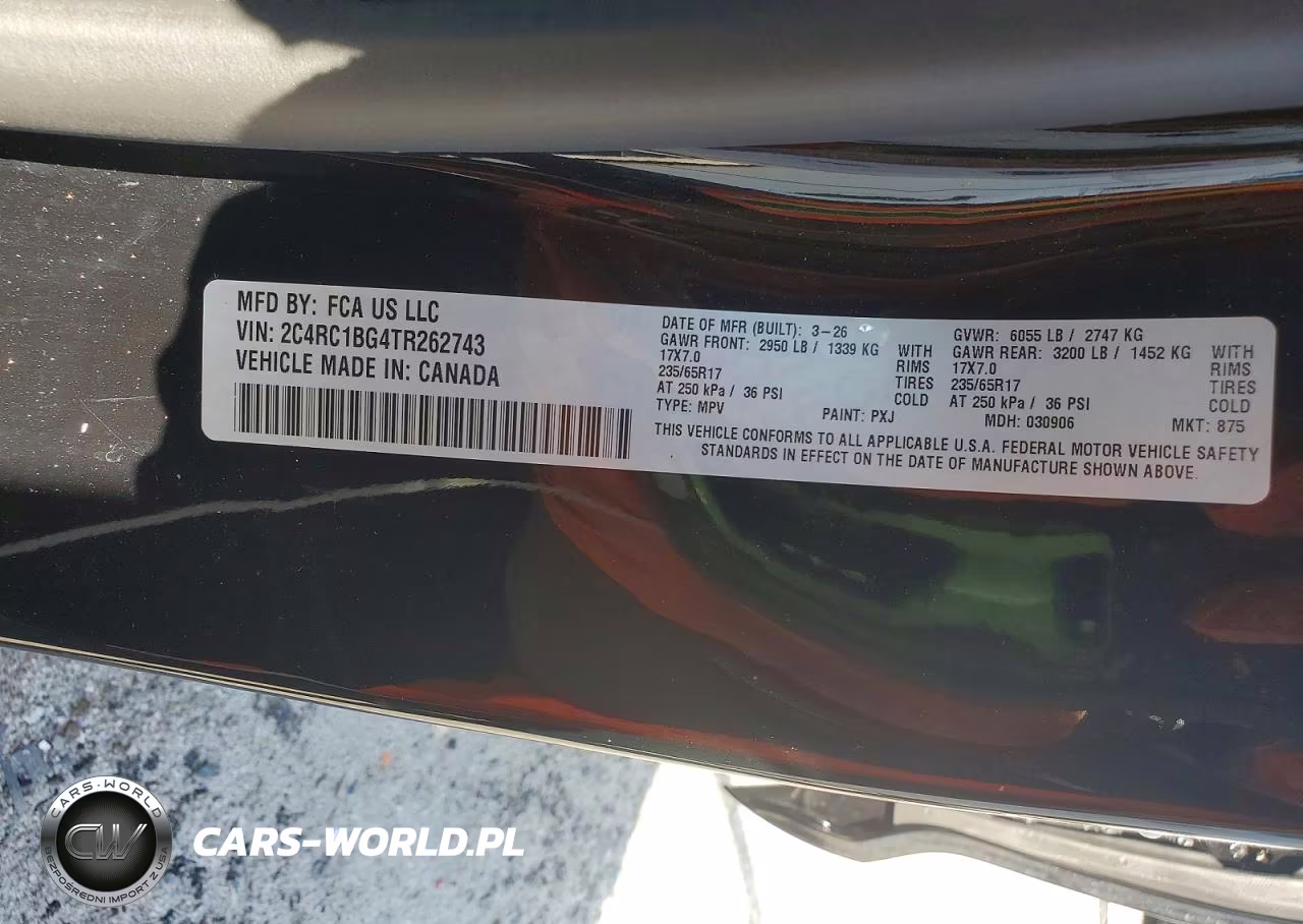 2026 Chrysler Pacifica Select VIN:2C4RC1BG4TR262743 - 13