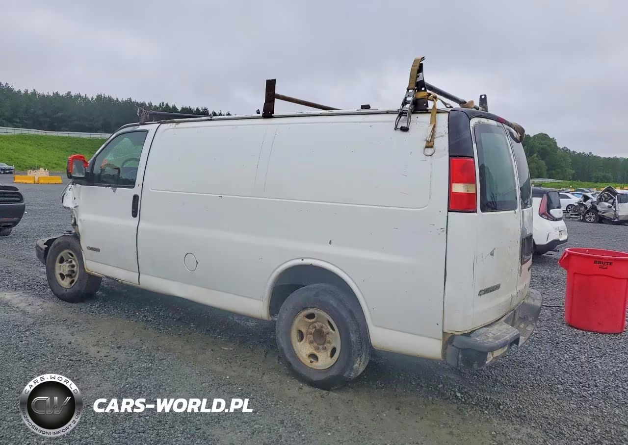 2006 Chevrolet Express G3500 Ls VIN:1GCHG35U361253845 - 2