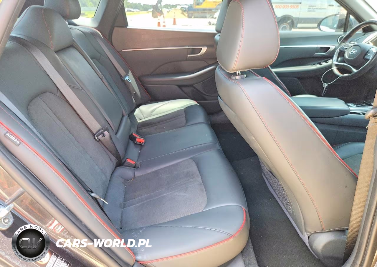 2021 Hyundai Sonata Sel Plus VIN:5NPEJ4J20MH123817 - 10