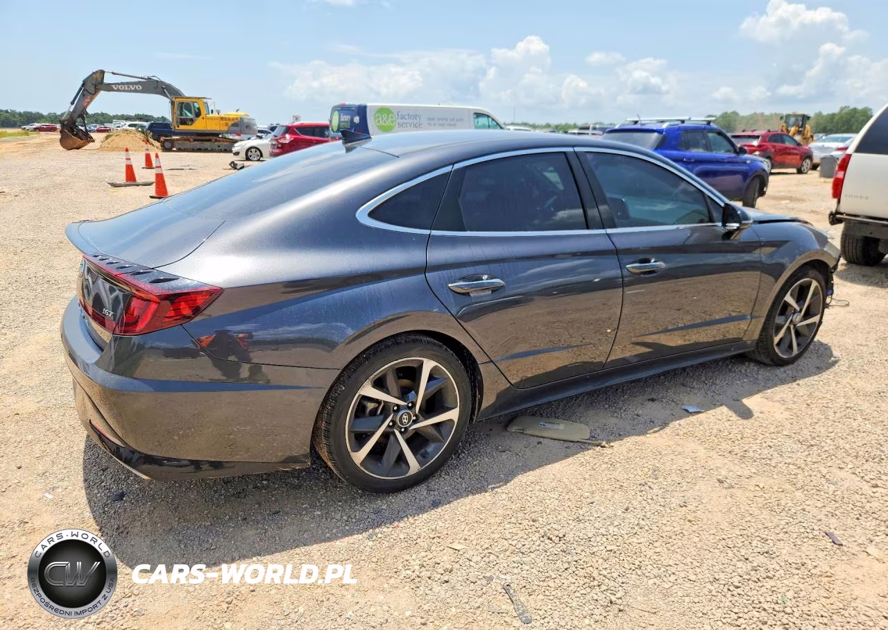 2021 Hyundai Sonata Sel Plus VIN:5NPEJ4J20MH123817 - 3