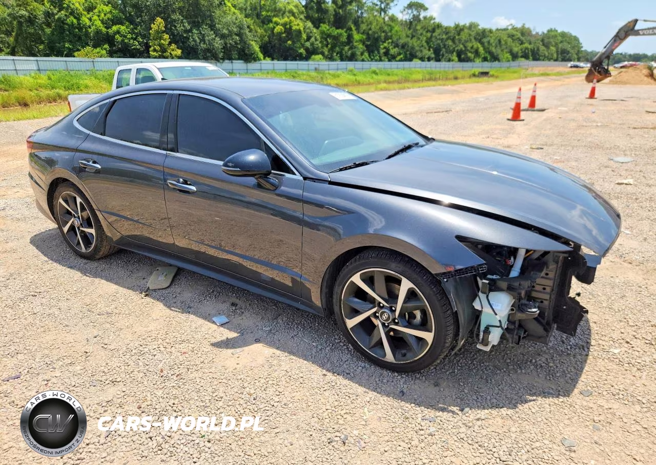 2021 Hyundai Sonata Sel Plus VIN:5NPEJ4J20MH123817 - 4