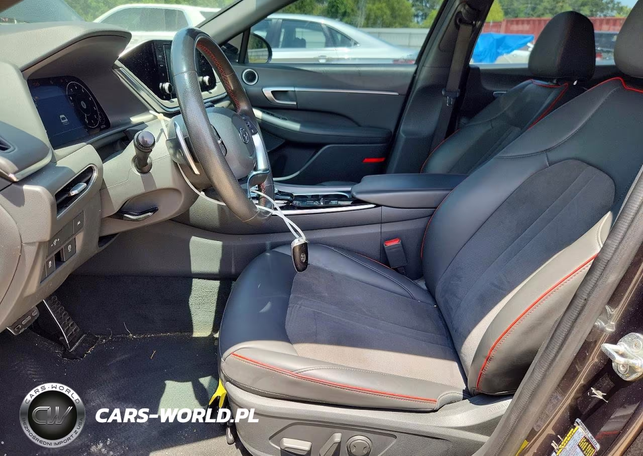 2021 Hyundai Sonata Sel Plus VIN:5NPEJ4J20MH123817 - 7