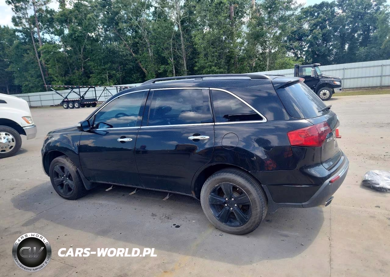 2012 Acura Mdx VIN:2HNYD2H21CH503183 - 2