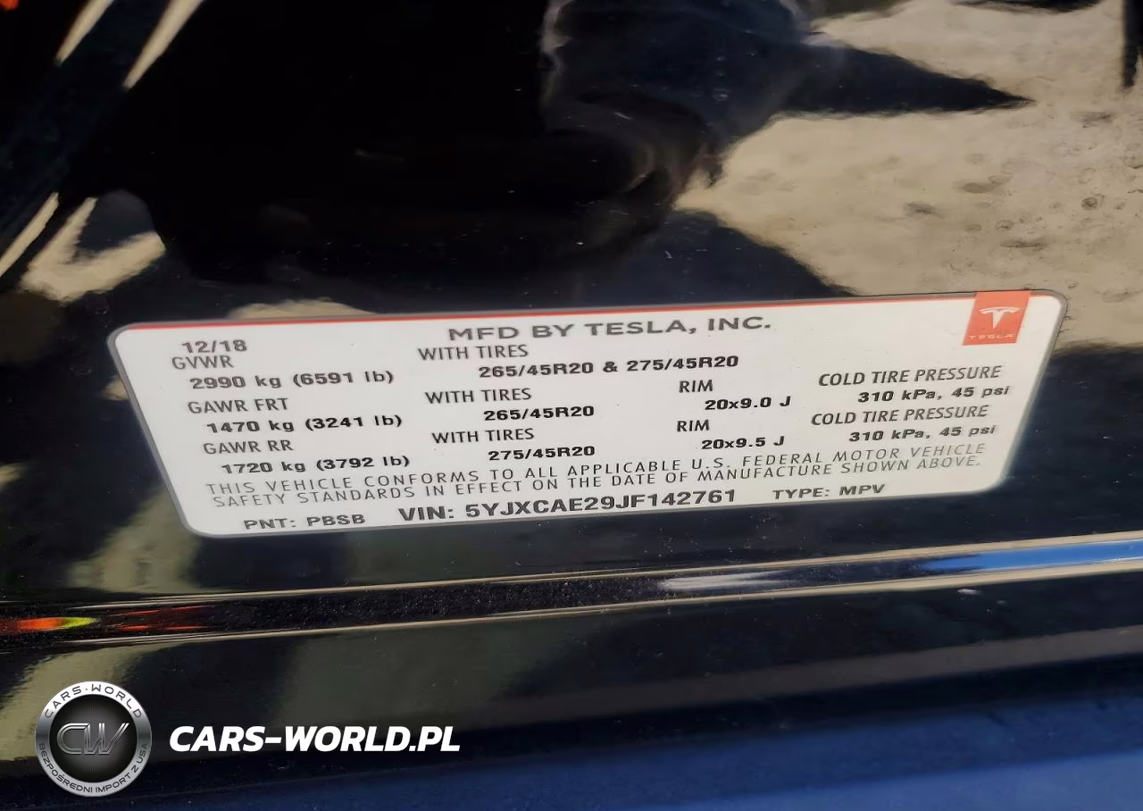 2018 Tesla Model X VIN:5YJXCAE29JF142761 - 13