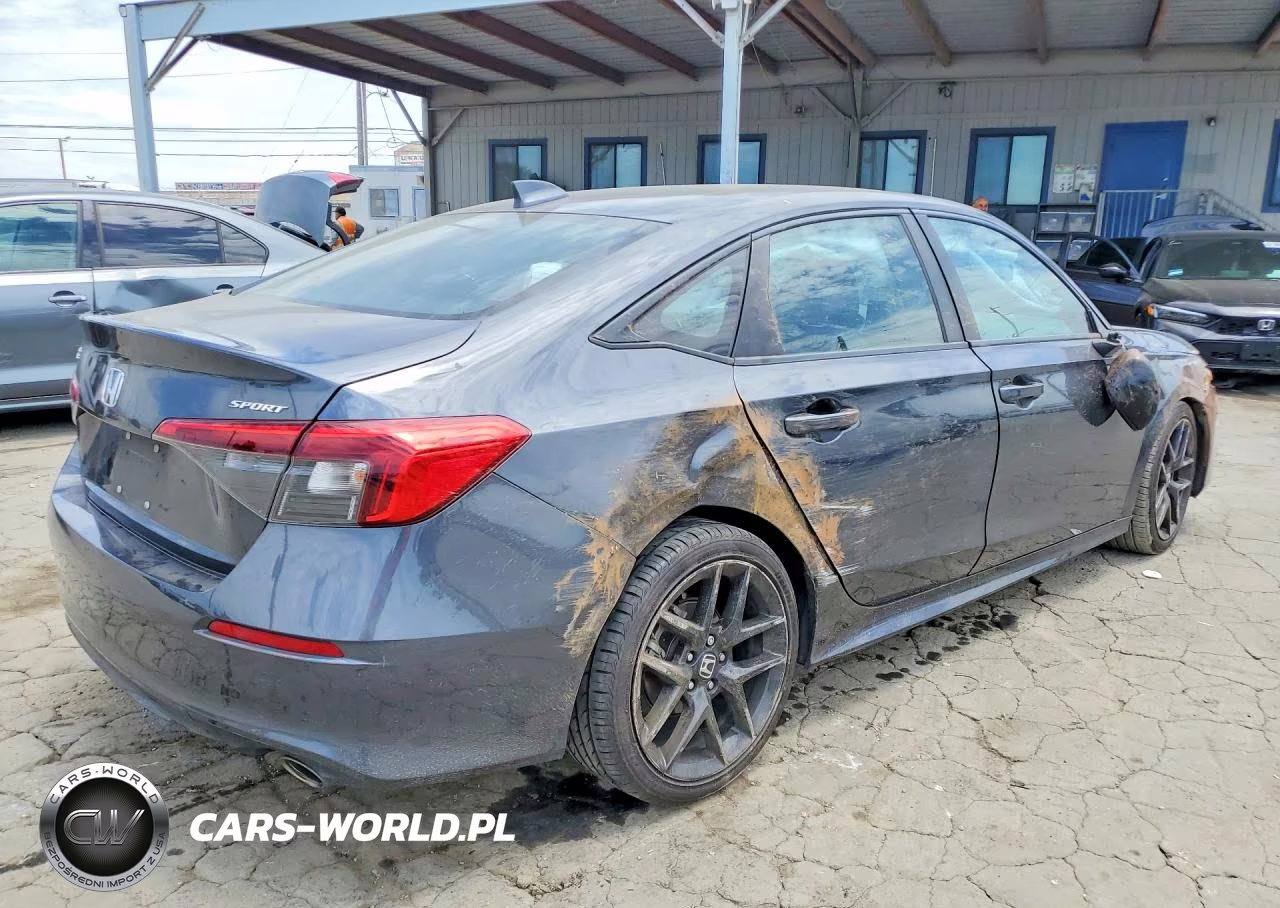 2022 Honda Civic Sport VIN:2HGFE2F53NH519168 - 3