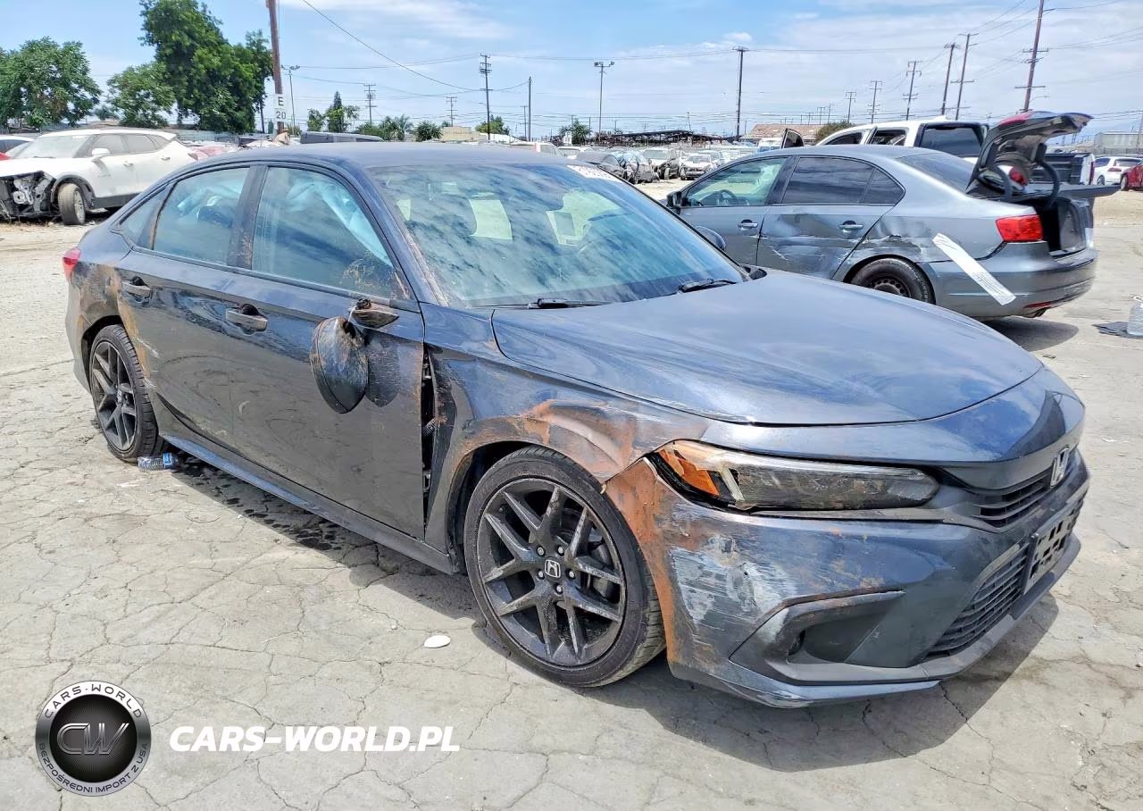 2022 Honda Civic Sport VIN:2HGFE2F53NH519168 - 4