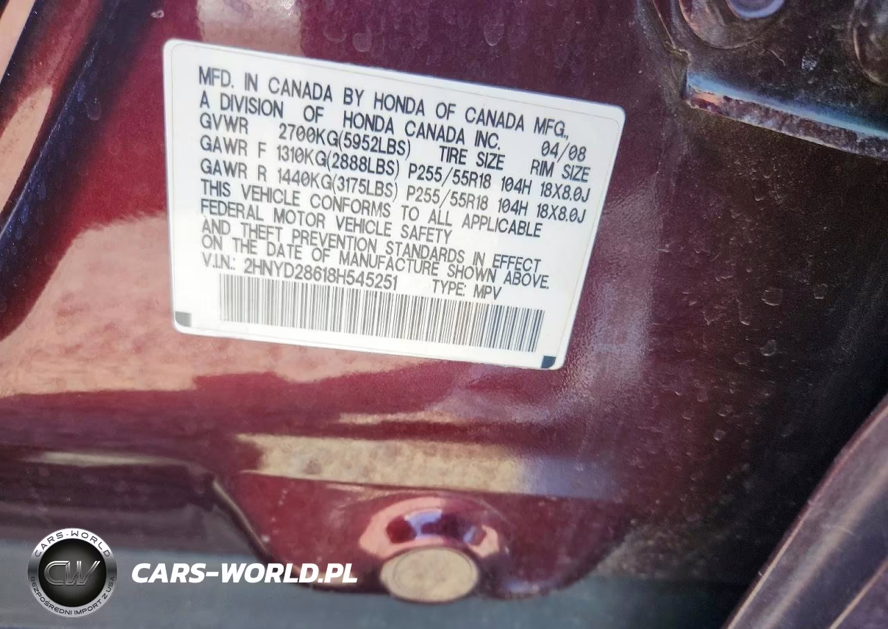 2008 Acura Mdx Technology VIN:2HNYD28618H545251 - 13