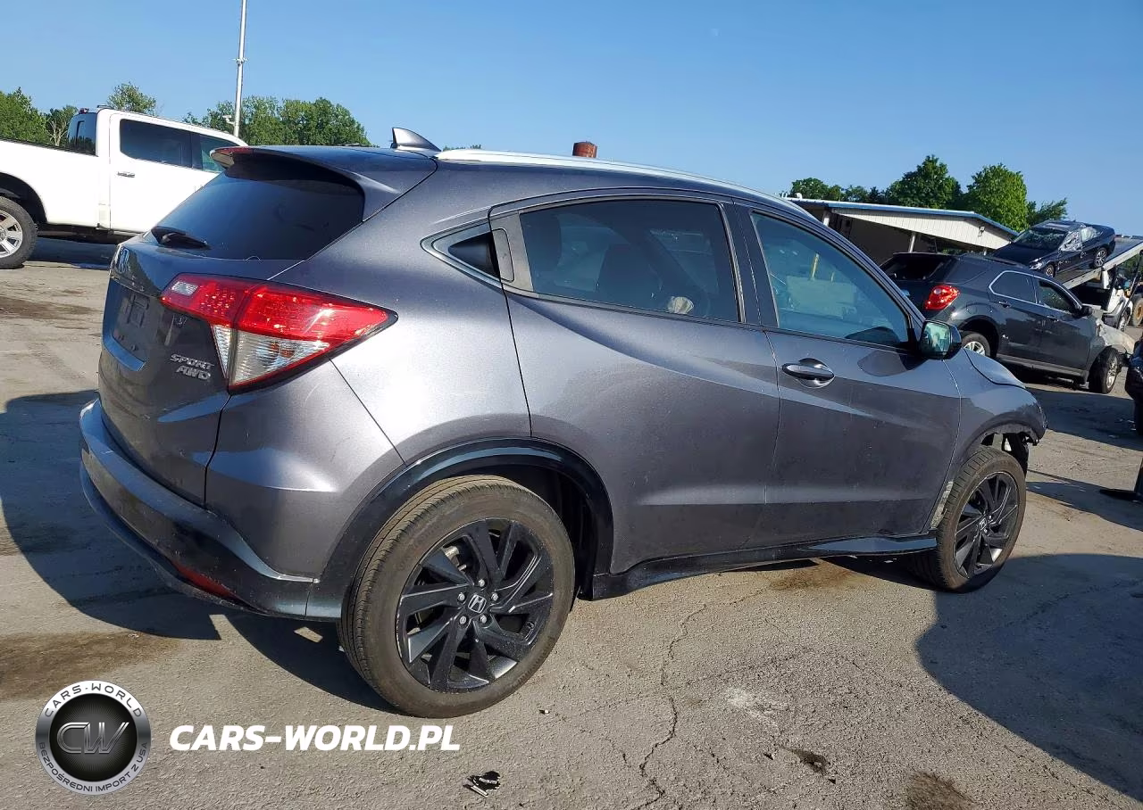 2021 Honda Hr-V Sport VIN:3CZRU6H11MM718360 - 3