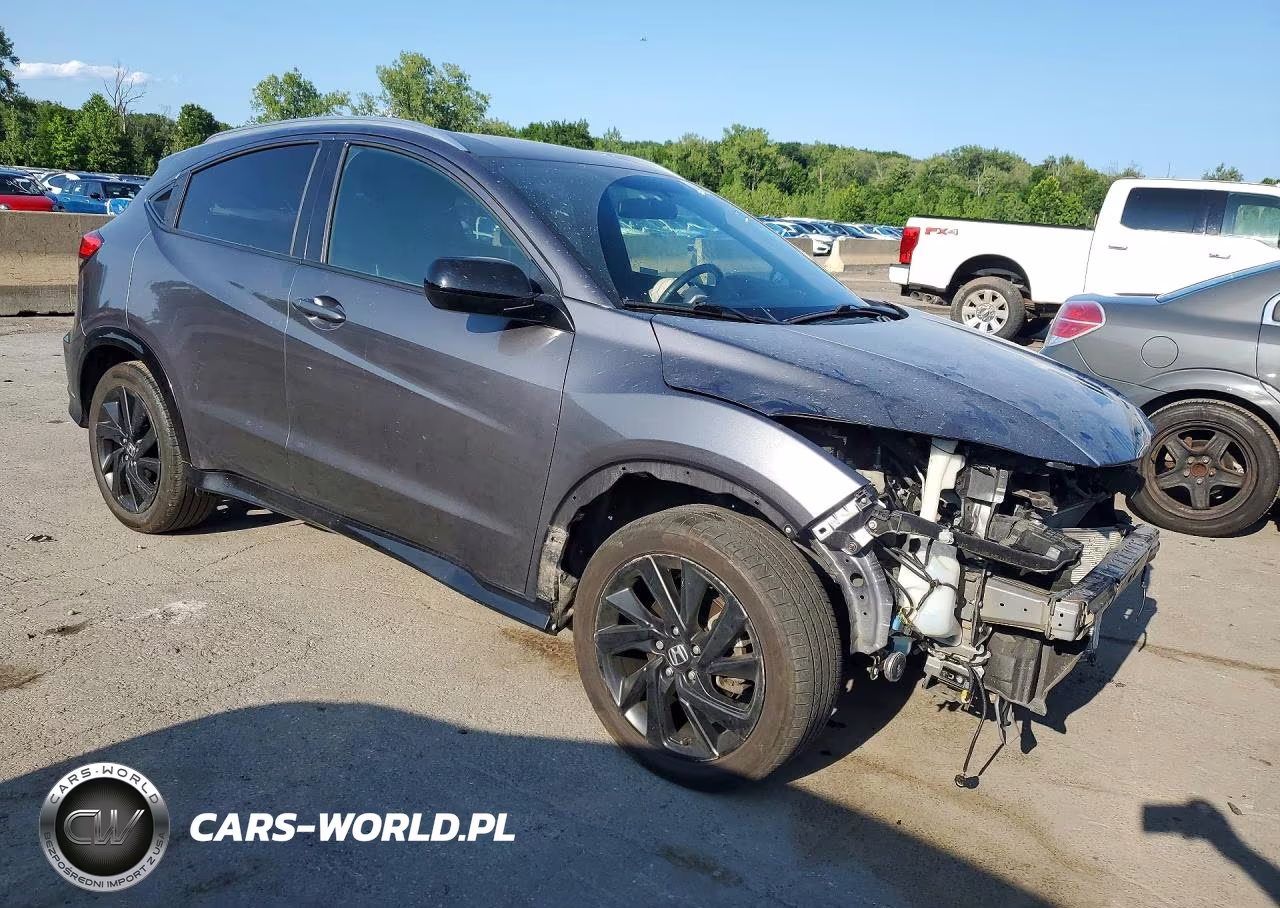 2021 Honda Hr-V Sport VIN:3CZRU6H11MM718360 - 4