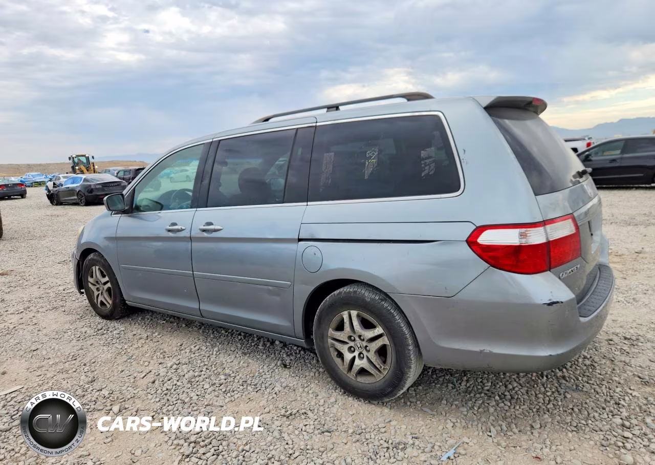 2006 Honda Odyssey Exl VIN:5FNRL38786B101864 - 2