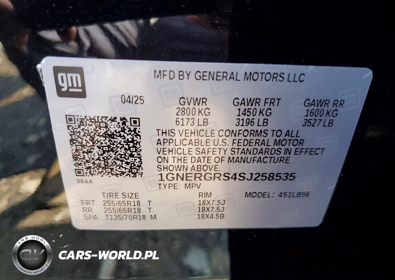 2025 Chevrolet Traverse Lt VIN:1GNERGRS4SJ258535 - 13