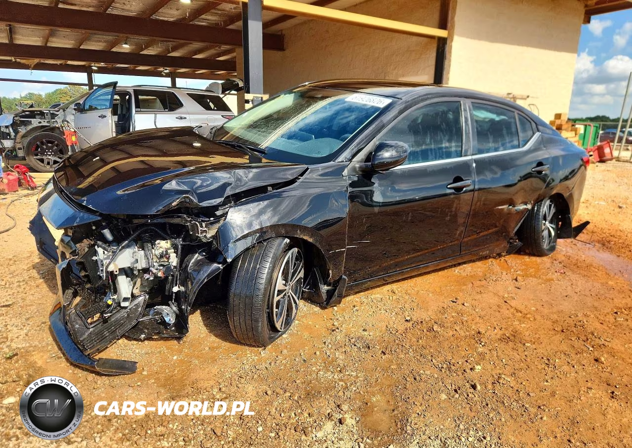 2022 Nissan Sentra Sv VIN:3N1AB8CV2NY287202 - 1