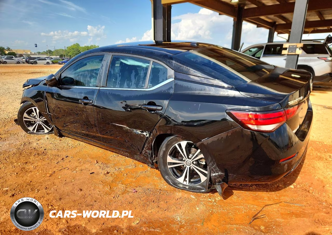 2022 Nissan Sentra Sv VIN:3N1AB8CV2NY287202 - 2