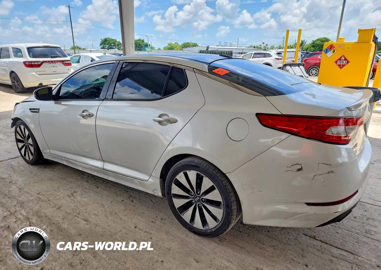 2012 Kia Optima Sx VIN:5XXGR4A63CG058279 - 2