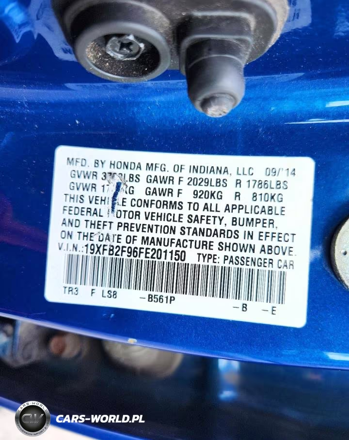 2015 Honda Civic Exl VIN:19XFB2F96FE201150 - 13