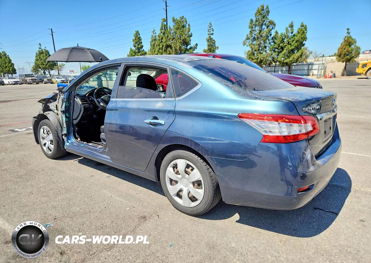 2015 Nissan Sentra Sv VIN:3N1AB7AP7FY267334 - 2