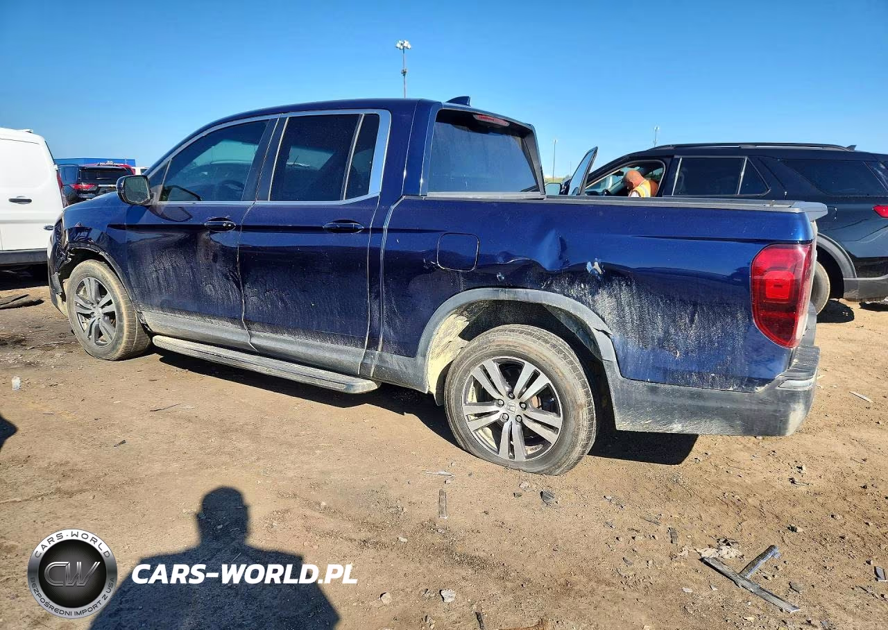 2017 Honda Ridgeline Rts VIN:5FPYK2F49HB004734 - 2
