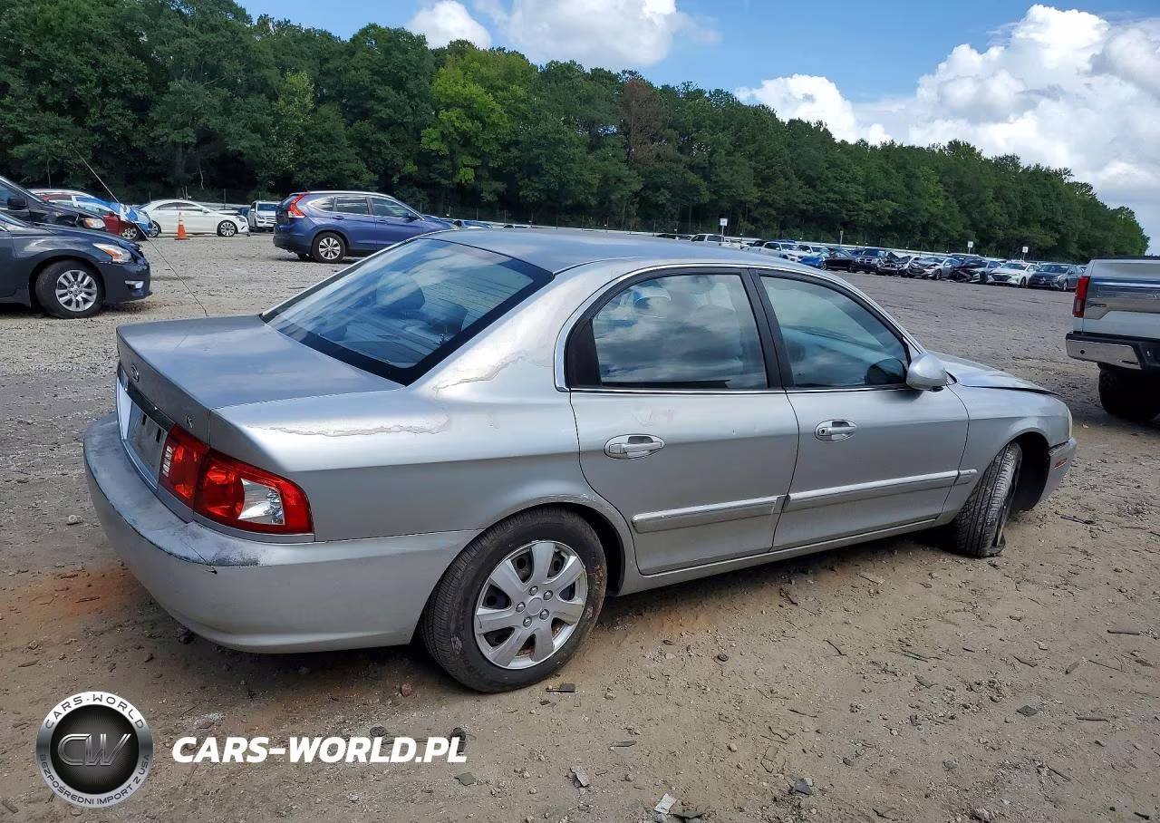 2006 Kia Optima Lx VIN:KNAGD126X65462083 - 3