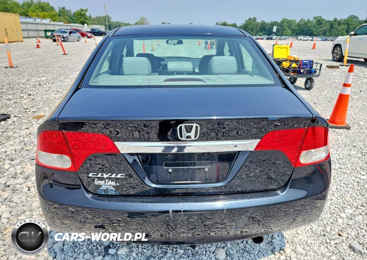 2009 Honda Civic Lx VIN:19XFA16569E004865 - 6