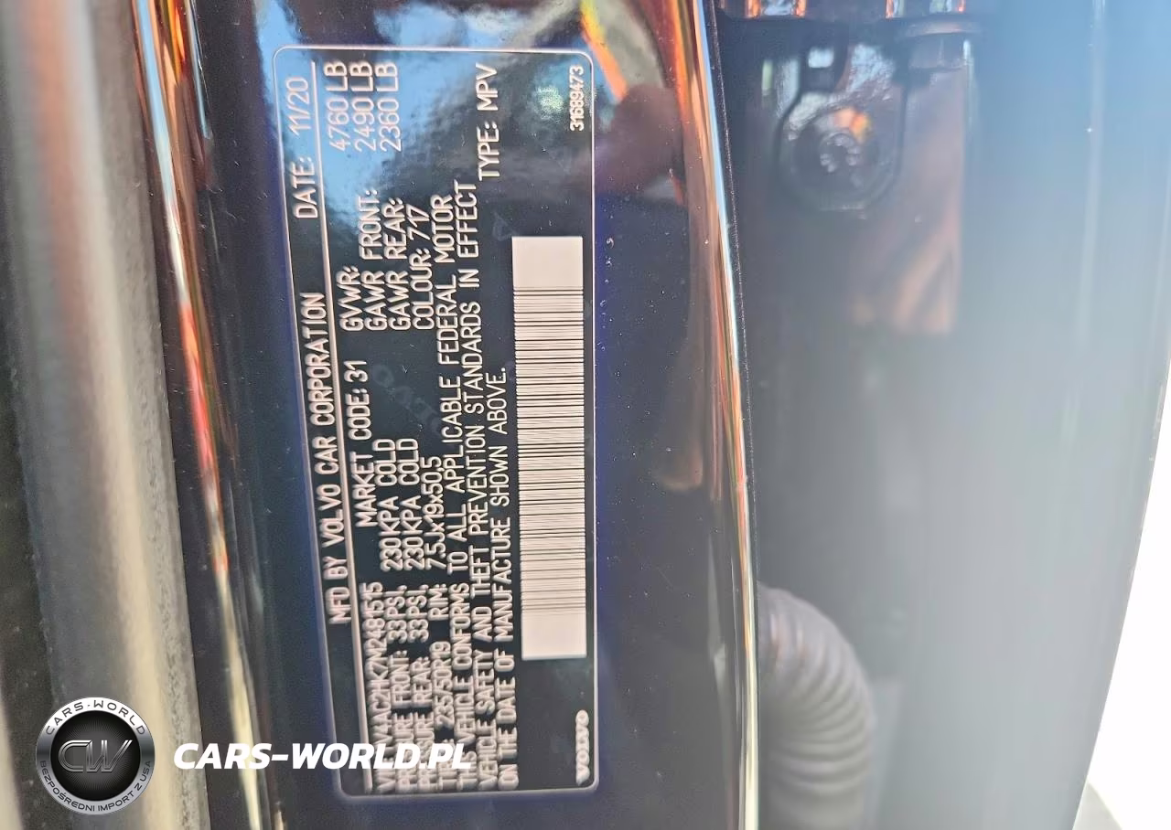 2021 Volvo Xc40 T4 Momentum VIN:YV4AC2HK7M2481515 - 14