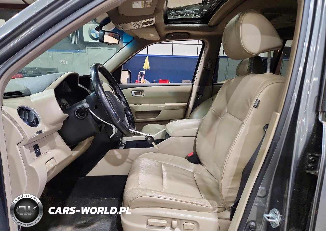 2009 Honda Pilot Ex-L VIN:5FNYF48679B017698 - 7