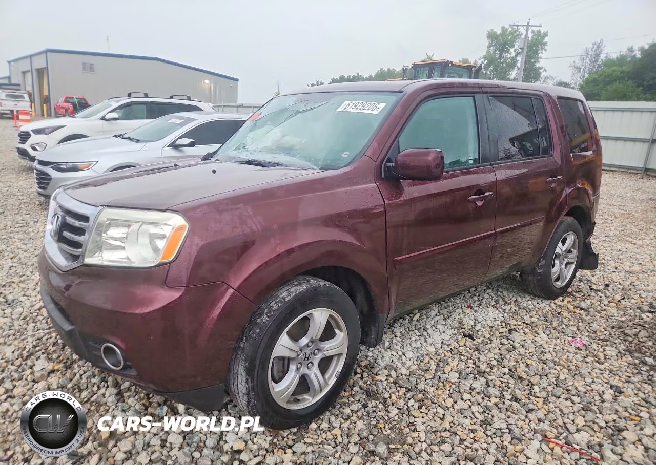 2013 Honda Pilot Exl – zdjęcie 1 z 13