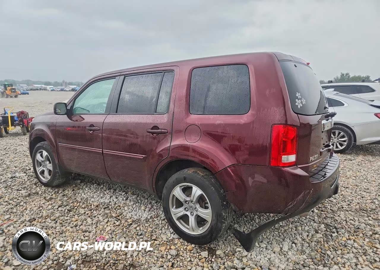 2013 Honda Pilot Exl VIN:5FNYF4H59DB045003 - 2