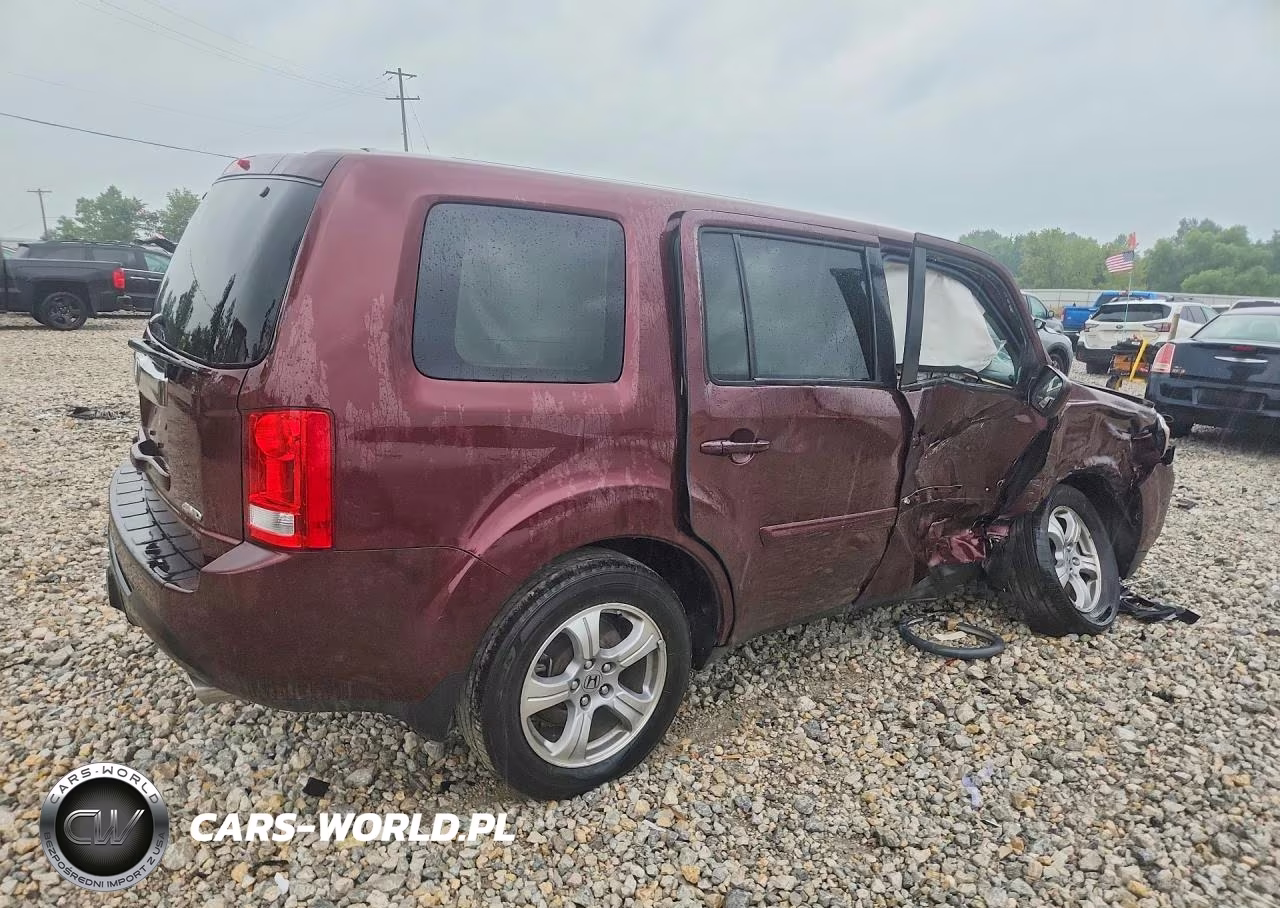 2013 Honda Pilot Exl VIN:5FNYF4H59DB045003 - 3
