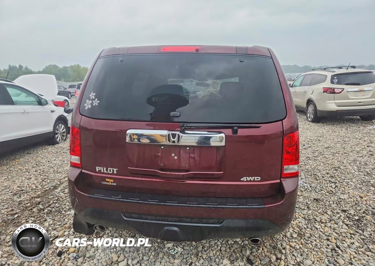 2013 Honda Pilot Exl VIN:5FNYF4H59DB045003 - 6