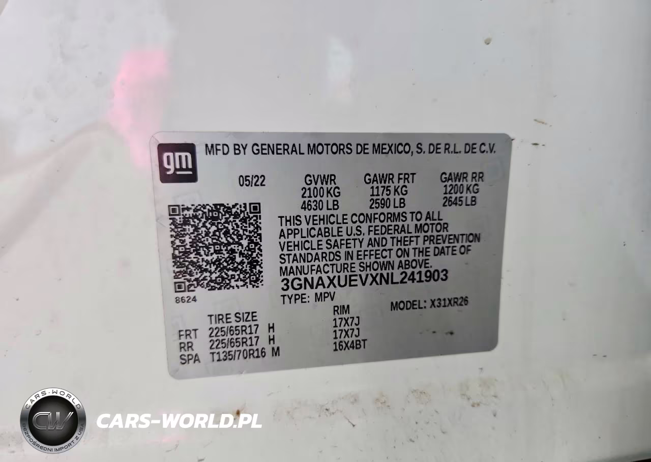 2022 Chevrolet Equinox Lt VIN:3GNAXUEVXNL241903 - 13
