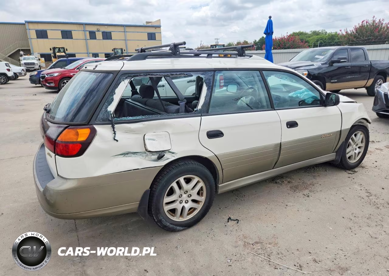 2000 Subaru Legacy Outback VIN:4S3BH6650Y6656456 - 3