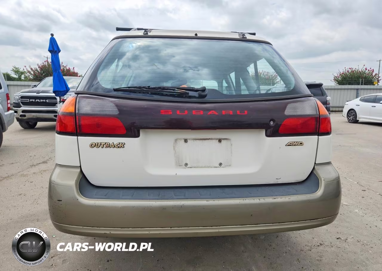 2000 Subaru Legacy Outback VIN:4S3BH6650Y6656456 - 6