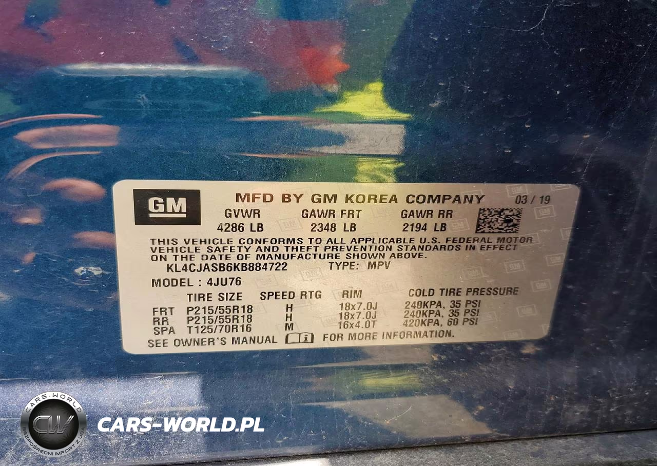 2019 Buick Encore Preferred VIN:KL4CJASB6KB884722 - 13