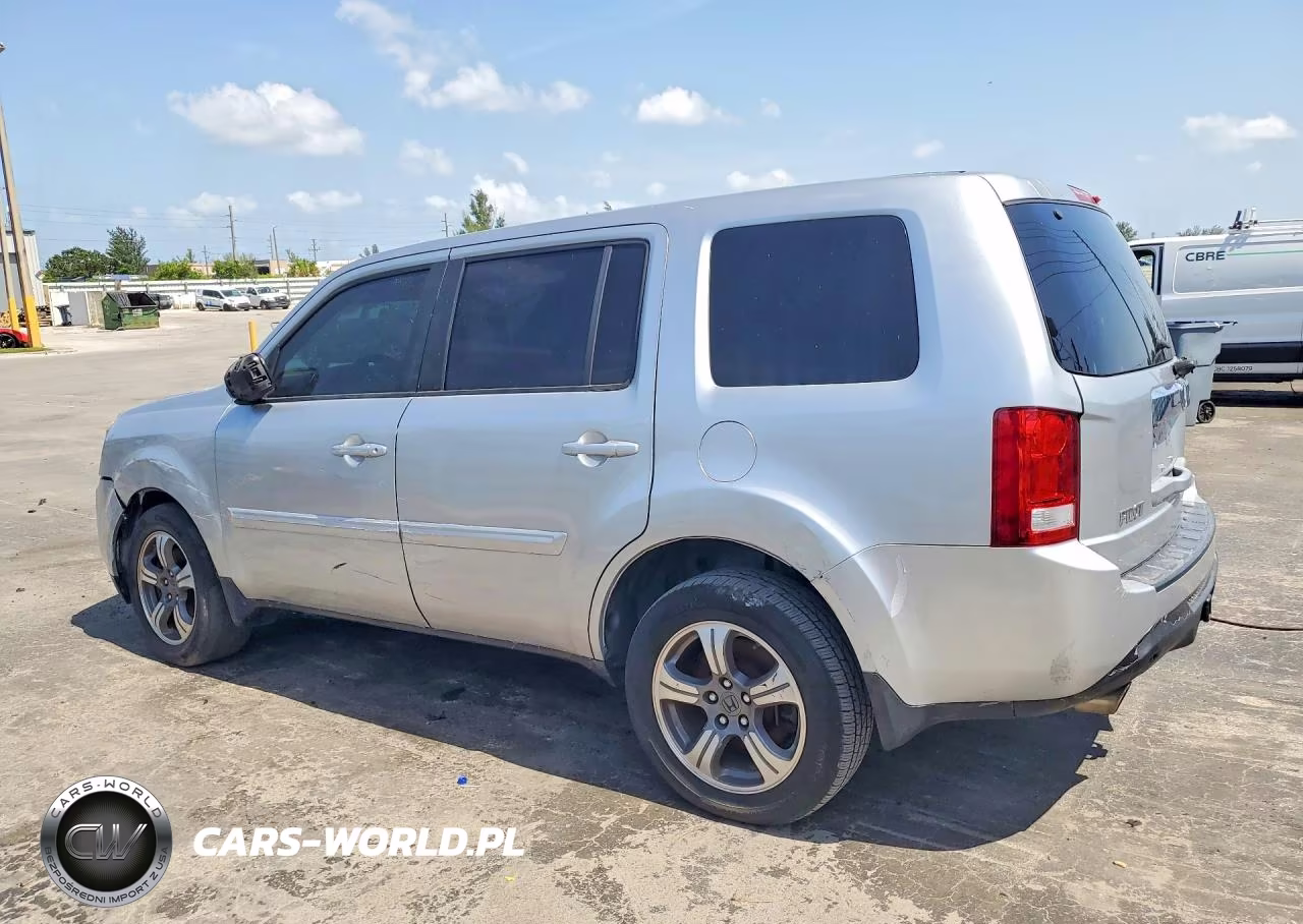 2015 Honda Pilot Se VIN:5FNYF3H37FB020161 - 2
