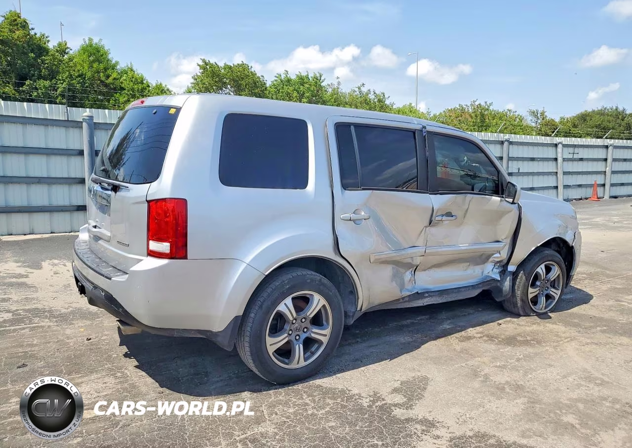 2015 Honda Pilot Se VIN:5FNYF3H37FB020161 - 3