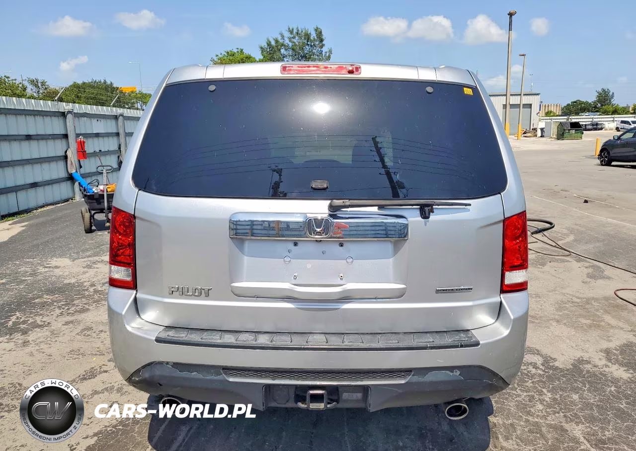 2015 Honda Pilot Se VIN:5FNYF3H37FB020161 - 6
