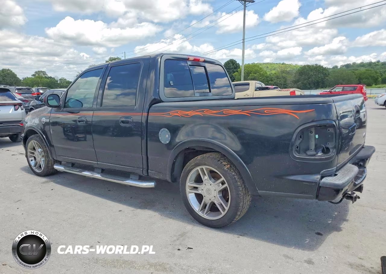 2002 Ford F150 Supercrew Harley Davidson VIN:1FTRW07392KE07649 - 2
