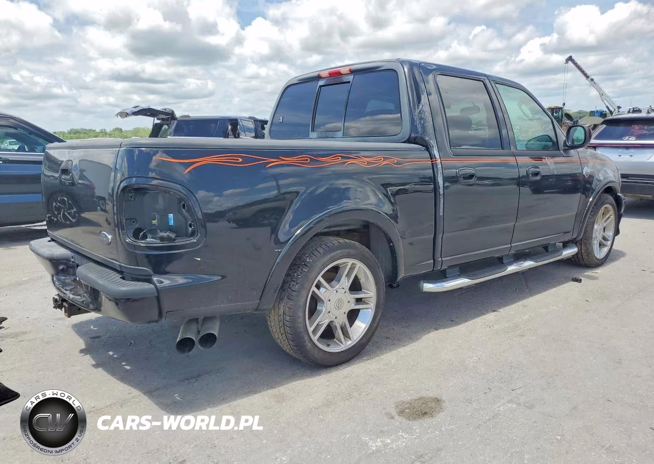 2002 Ford F150 Supercrew Harley Davidson VIN:1FTRW07392KE07649 - 3