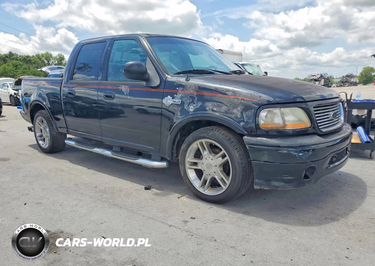 2002 Ford F150 Supercrew Harley Davidson VIN:1FTRW07392KE07649 - 4