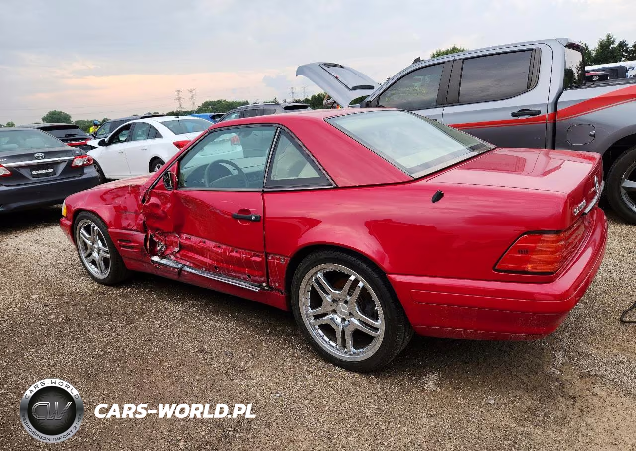 1998 Mercedes-Benz Sl 500 VIN:WDBFA67FXWF157995 - 2