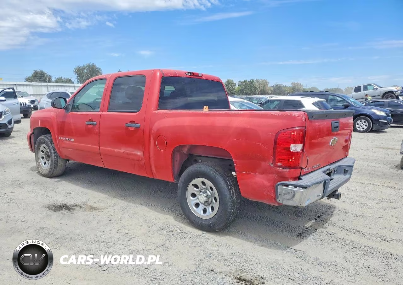 2007 Chevrolet Silverado C1500 Crew Cab VIN:2GCEC13C371730122 - 2