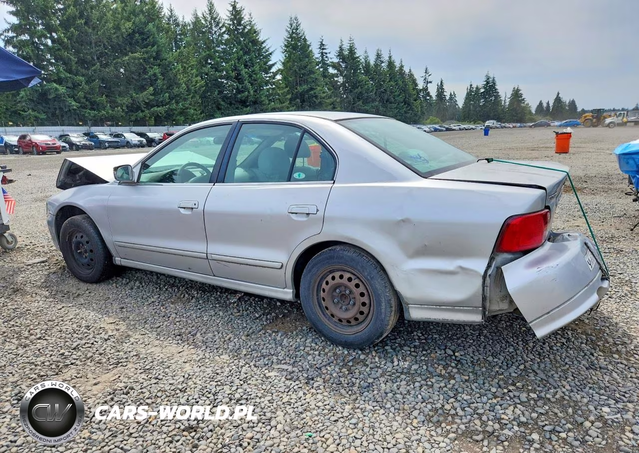 2002 Mitsubishi Galant Es VIN:4A3AA46G32E162088 - 2